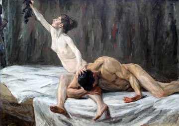  lila - Samson und Delilah Max Liebermann deutscher Impressionismus
